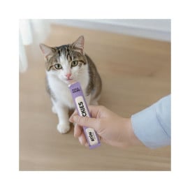 Pack 12 Snacks Cremosos Milo y Lola de Atún con Salmón para Gatito Snacks para Gatos Patitas&co