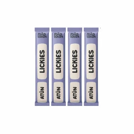 Pack 12 Lickies (Snacks Cremosos) Milo y Lola de Atún para Gatito Snacks para Gatos Patitas&co