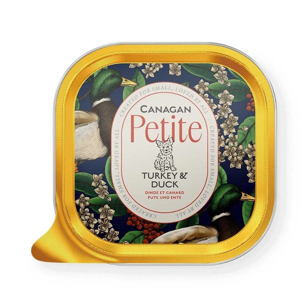 Canagan Petite Paté de Pavo y Pato para Perros Pequeños Patitas&co Patitas&co