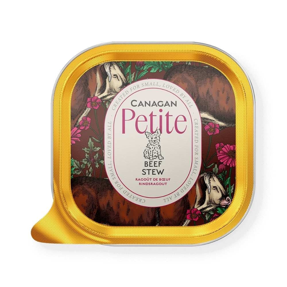 Canagan Petite Paté de Estofado de Ternera para Perros Pequeños Patitas&co Patitas&co