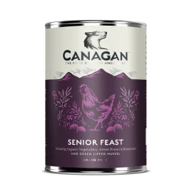 Canagan Lata de Pollo y Pavo Festín para Perros Seniors Patitas&co Patitas&co