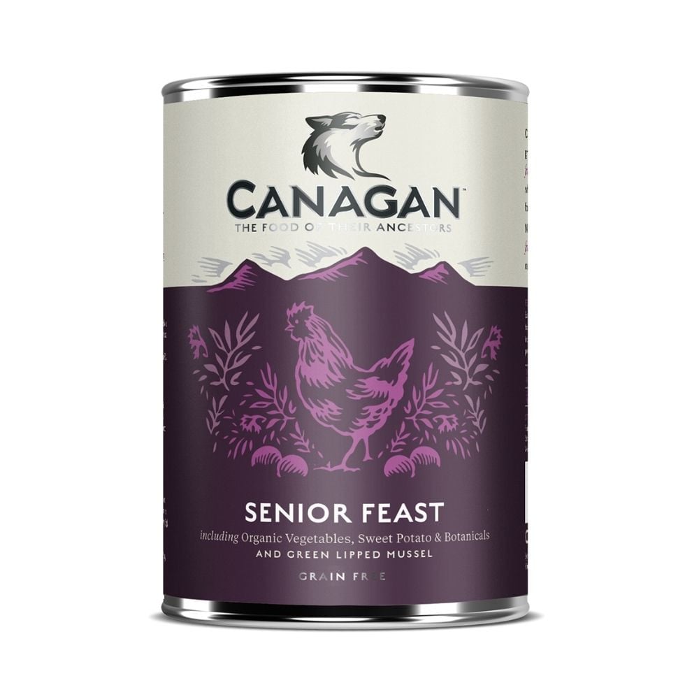 Canagan Lata de Pollo y Pavo Festín para Perros Seniors Patitas&co Patitas&co