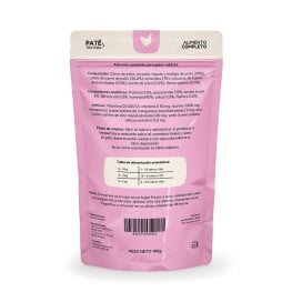 Pack 12 Sobres Milo y Lola de Pollo con Corazones para Gatos Comida húmeda para gatos Patitas&co