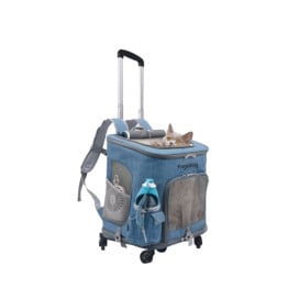 Freedog Mochila Etna Verde Transporte y Viaje para Perro Patitas&co