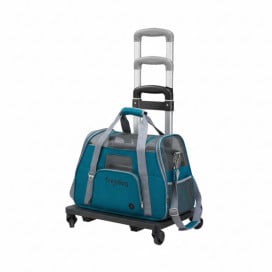 Freedog Transportín Crossworld Azul Transporte y Viaje para Perro Patitas&co