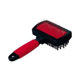 Ferplast Cepillo Carda Doble GRO 5982 para Perros y Gatos de Pelo Largo