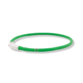 Great&Small Collar de Led Verde Recargable Patitas&co Patitas&co