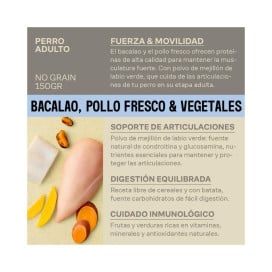 Givers Tarrina con Trocitos en Salsa de Bacalo y Pollo para Perro Patitas&co Patitas&co