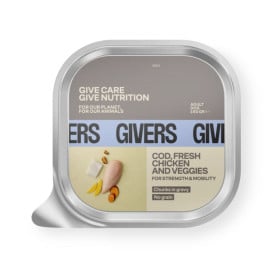 Givers Tarrina con Trocitos en Salsa de Bacalo y Pollo para Perro Patitas&co Patitas&co