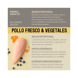 Givers Tarrina con Trocitos en Salsa de Pollo y Vegetales para Perro Patitas&co Patitas&co