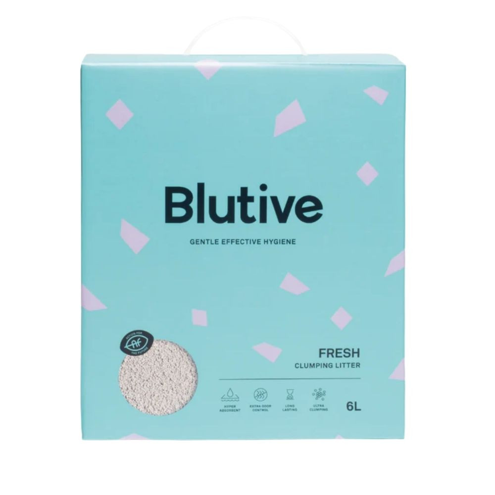 Blutive Arena Aglomerante de Bentonita Aroma Fresh Arena para gatos Patitas&co