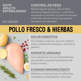 Givers Pienso de Pollo y Vegetales para Gato Patitas&co Patitas&co