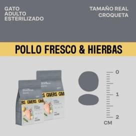 Givers Pienso de Pollo y Vegetales para Gato Patitas&co Patitas&co