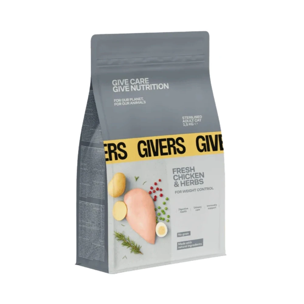 Givers Pienso de Pollo y Vegetales para Gato Patitas&co Patitas&co