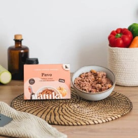 Natuka Comida Cocinada Menú de Pavo para Gato Comida cocinada para gatos Patitas&co