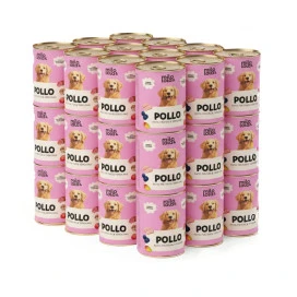 Pack 36 Latas Milo y Lola Pollo y Pato para Perro (36x380g) Packs para Perros Patitas&co