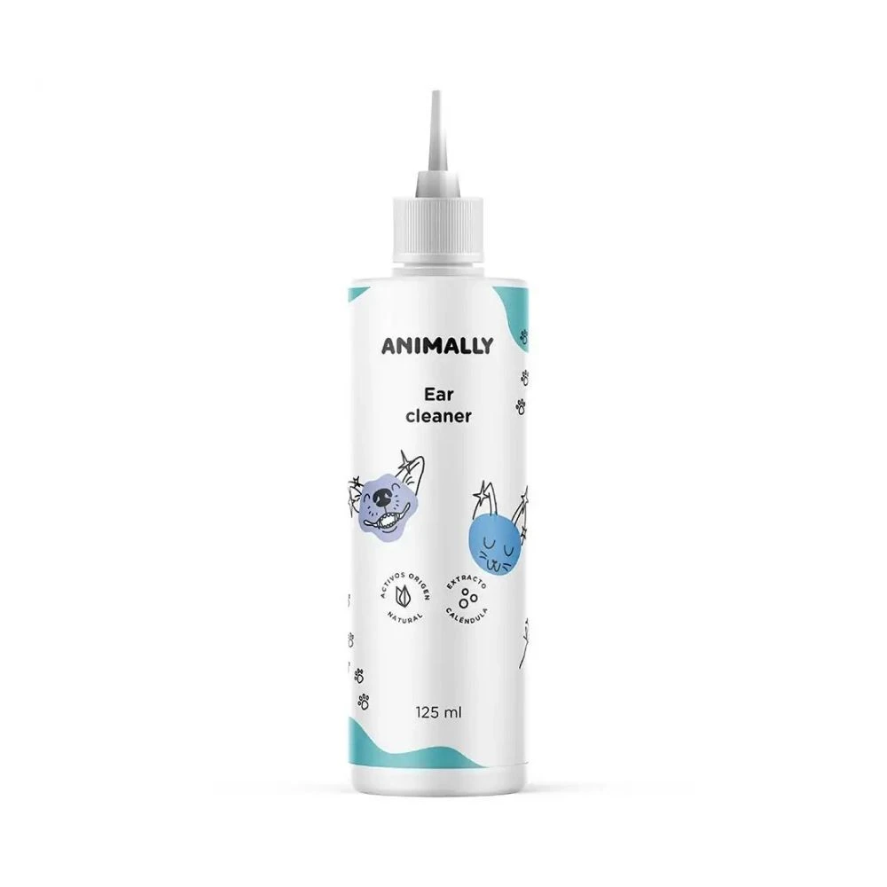 Limpiador de Oidos para Perro y Gato Animally Higiene dental, ojos y oídos gatos Patitas&co
