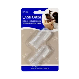 Artero Dedales Limpia Dientes de Silicona para Perros y Gatos Higiene dental perros Patitas&co