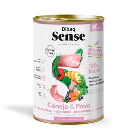 Dibaq Sense Lata Conejo y Pavo para Perro Patitas&co Patitas&co