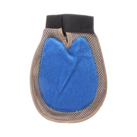 Flamingo Manopla de Baño y Cepillado 3 en 1 para Perros y Gatos Accesorios de Peluquería para Perros Patitas&co