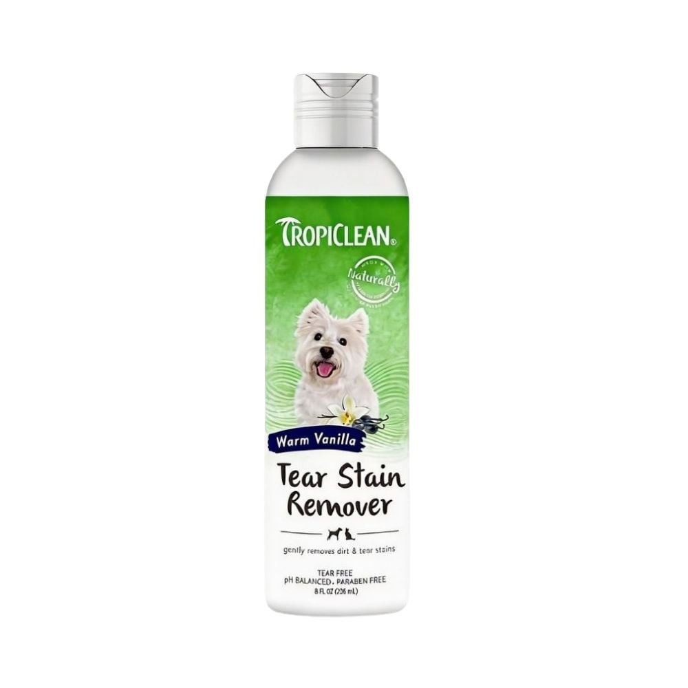 TropiClean Limpieza para Manchas del Lacrimal Vainilla Higiene de Ojos para Perro Patitas&co