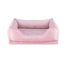 Freedog Cuna Refrescante Rosa Claro para Perros Camitas y mantas para Perros Patitas&co