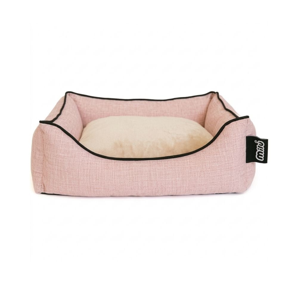 Cuna Milú Rosa Cerezo Camitas y mantas para Perros Patitas&co