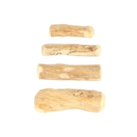 Mordedor Palo de Madera de Café para Perros Mordedores para Perros Patitas&co