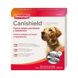 Canishield Collar Antiparasitario para Perros Grandes (2 uds) Antiparasitarios y Repelentes para perros Patitas&co
