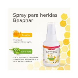 Beaphar Spray para Heridas de Perros y Gatos Higiene y salud Perros Patitas&co