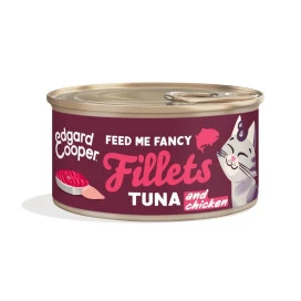 Edgard and Cooper Lata de Filetes de Atún y Pollo para Gato Patitas&co Patitas&co