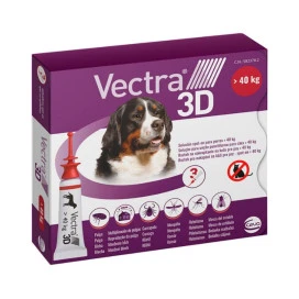 Pipeta Antiparasitaria Vectra 3D para Perro (3 uds) +40kg