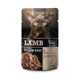 Leonardo Sobre Pulled de Cordero y Ternera para Gato Patitas&co Patitas&co