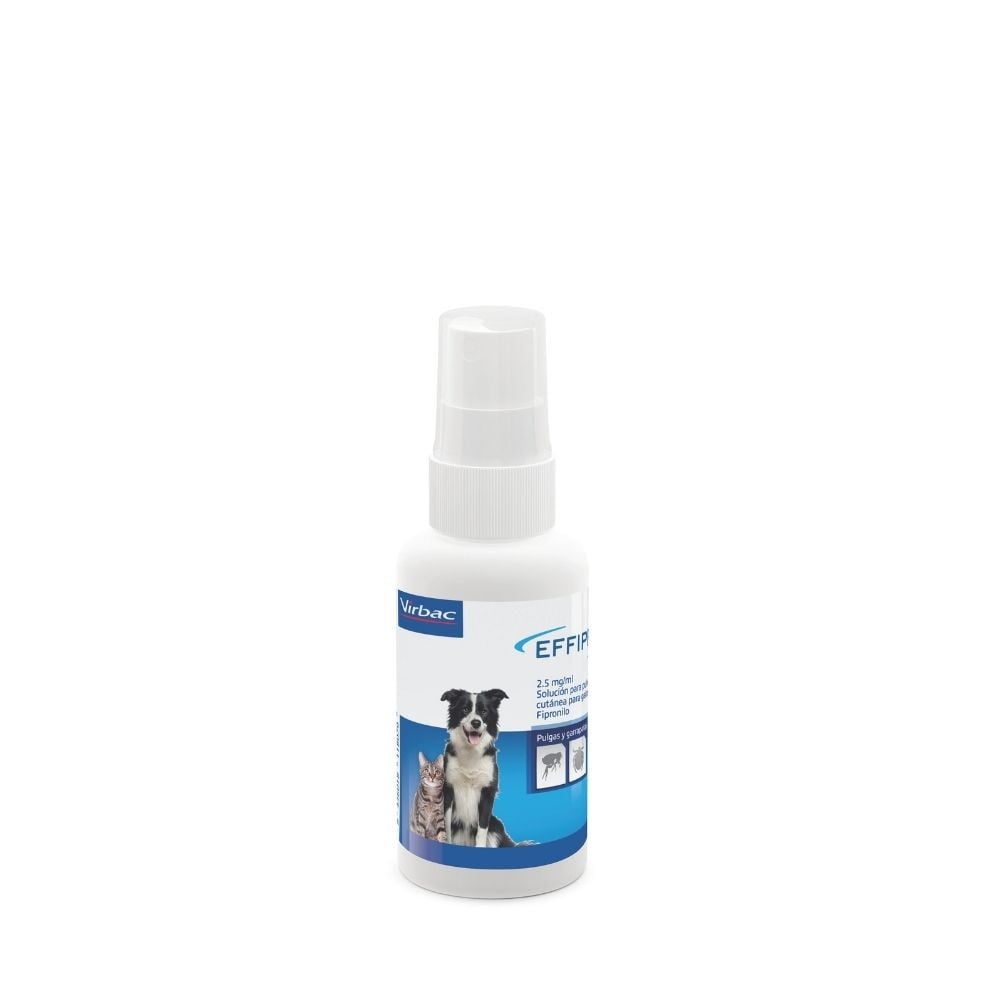 Effipro Spray Antiparasitario para Gatos y Perros Antiparasitarios y Repelentes para perros Patitas&co