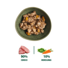 Wild Balance Lata de Cerdo Comida Húmeda Cocinada para Perro Patitas&co Patitas&co