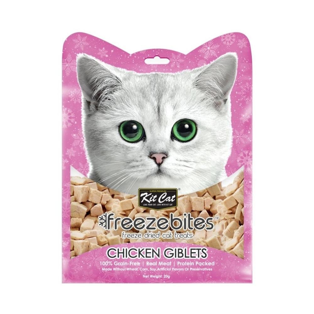 Kit Cat Freezebites Chuches de Hígado de Pollo para Gatos Patitas&co Patitas&co