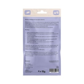 Milo y Lola Lickies (Snack Cremoso) de Atún para Gatito (4x15gr) Snacks para Gatos Patitas&co