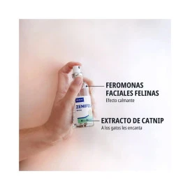 Zenifel Spray Calmante para Gatos Feromonas y Relajantes para Gatos Patitas&co