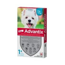Advantix Pipeta Antiparasitaria para Perros de 4 a 10 kg (1 ud)