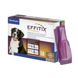 Effitix 4 Pipetas Antiparásitos para Perros (40 – 60 kg) Antiparasitarios para perros Patitas&co