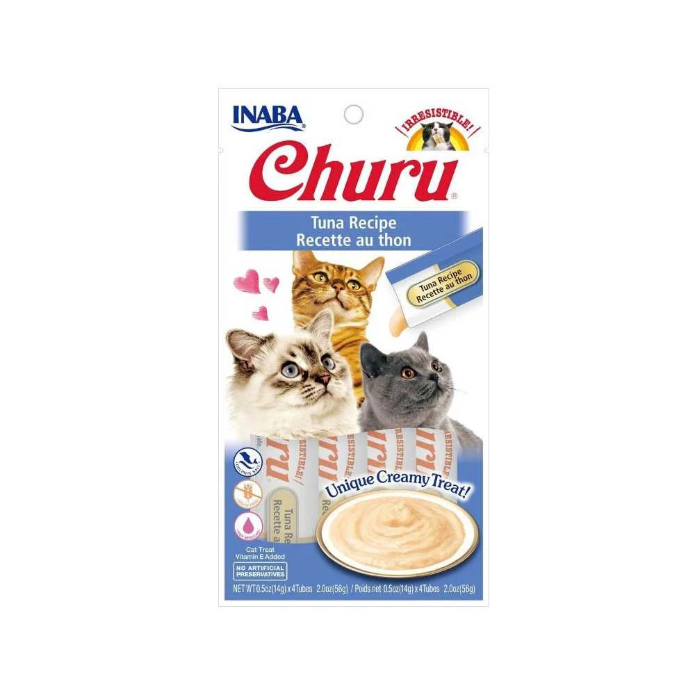 Churu Sabor Atun Snacks Naturales (4x14g) Gatos Snacks Patitas&co