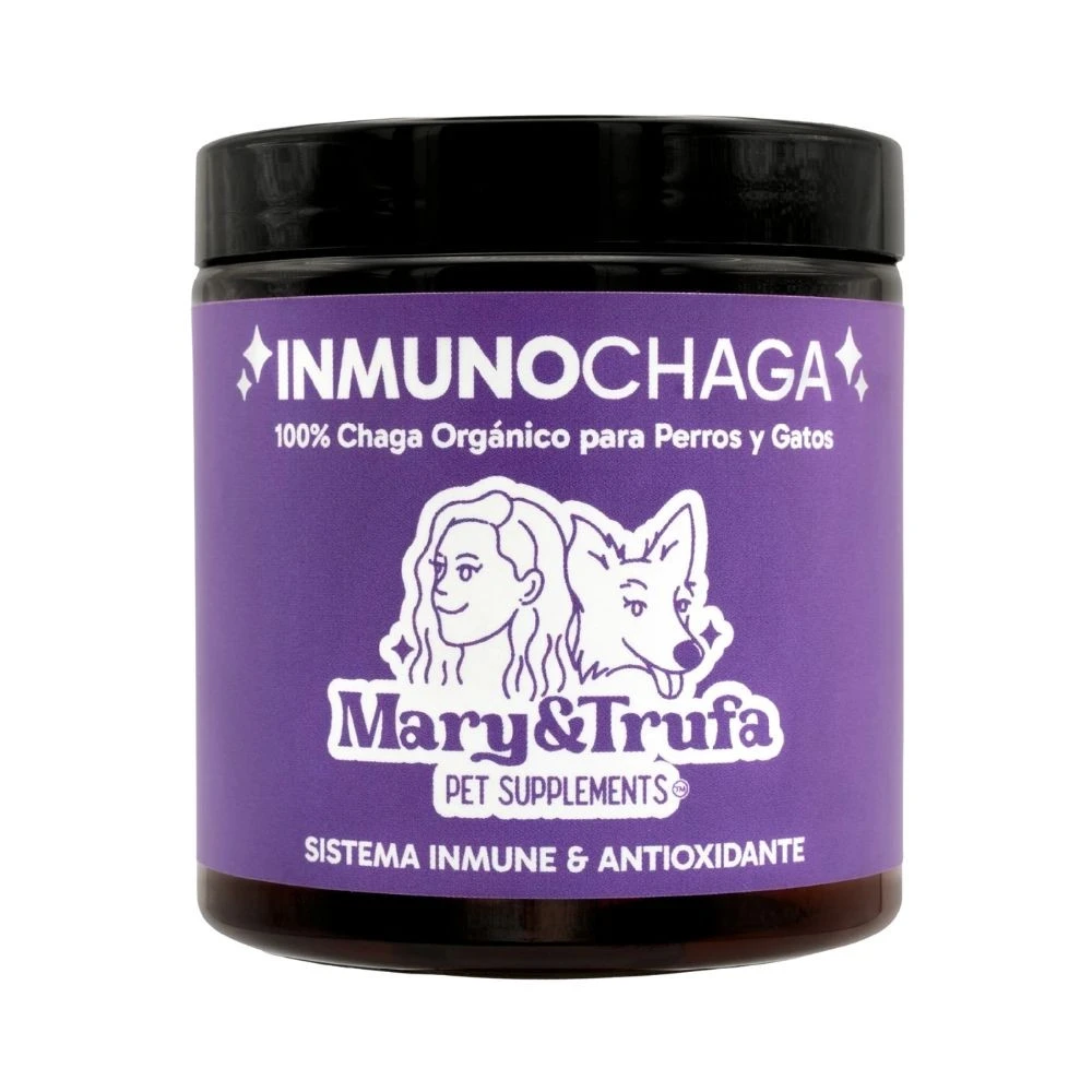Mary & Trufa InmunoChaga Suplemento para Perros y Gatos Patitas&co Patitas&co