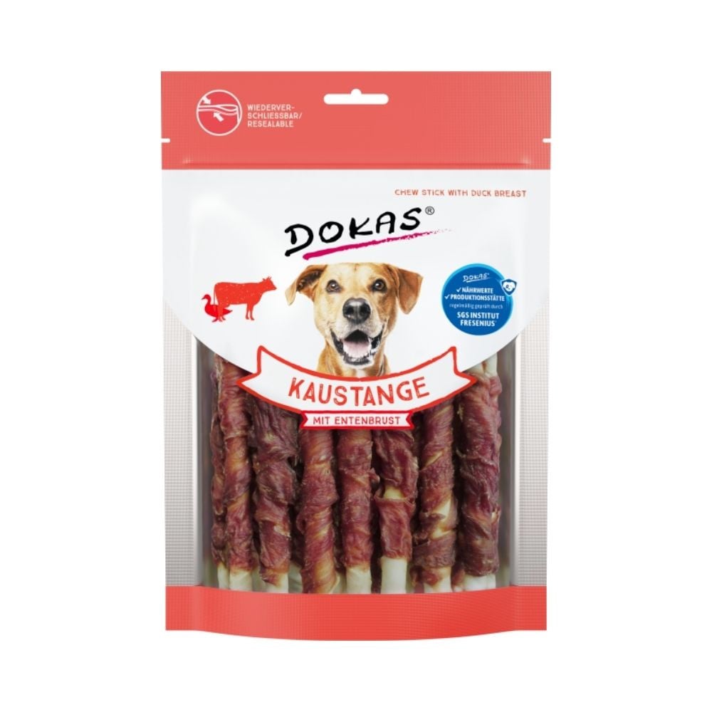 Dokas Rollos Masticables de Vacuno y Pechuga de Pato para Perro Patitas&co Patitas&co