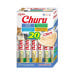 Churu Pack 20 Snacks de Atún con Pollo, Queso y Vieira