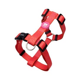 Dukier Kaleido Pink Grid Arnés Clásico para Perro Patitas&co Patitas&co