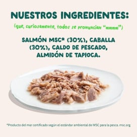 Edgard and Cooper Lata de Filetes de Salmón y Caballa para Gato Patitas&co Patitas&co