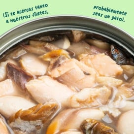 Edgard and Cooper Lata de Filetes de Salmón y Caballa para Gato Patitas&co Patitas&co