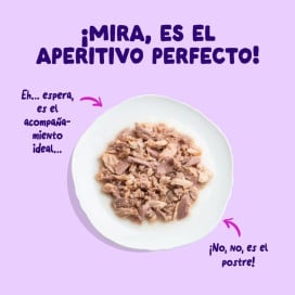 Edgard and Cooper Lata de Filetes de Salmón y Atún para Gato Comida húmeda para gatos Patitas&co