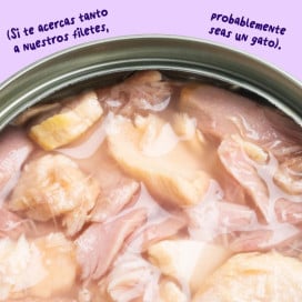 Edgard and Cooper Lata de Filetes de Salmón y Atún para Gato Comida húmeda para gatos Patitas&co