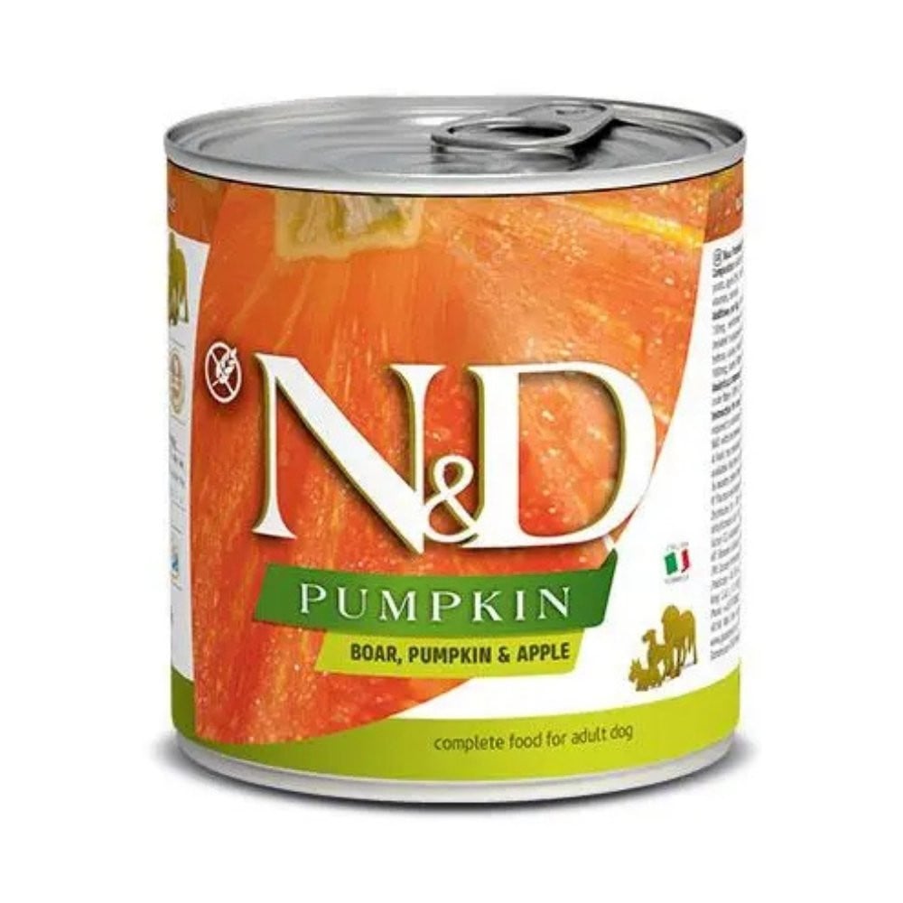 Farmina ND Lata de Jabalí y Calabaza para Perro Comida húmeda para Perros Patitas&co